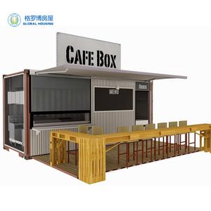 Cafe Contengono 20Ft Container di Trasporto Bar Portatile Contenitore Cafe Coffee Shop - Product Image 3