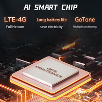 Pelacak GPS Mini Tersembunyi Magnetik Tahan Air dengan WiFi 4G LTE GSM/GPRS LBS untuk Pelacakan Aset Mobil Motor Android IOS PC