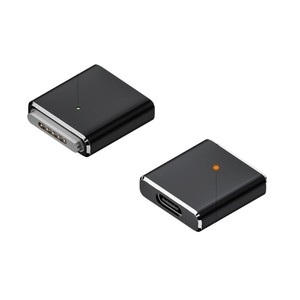 Adaptador de Carga Magnético USB C a 3 Puertos, 100W PD, Carga Rápida con Indicador LED para <span class=keywords><strong>MacBook</strong></span> <span class=keywords><strong>Pro</strong></span> Air M2 M3, Adaptador de Supercarga PD - Product Image 1