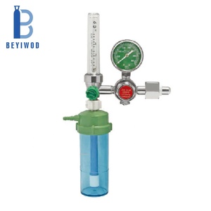 Regulador de Presión de Flujo de Oxígeno Medicinal con Flujómetro de Pared de 0-15L/min, Humidificador, Cánula <span class=keywords><strong>Nasal</strong></span> de Oxígeno y Mascarilla de Oxígeno - Product Image 3