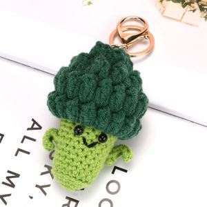 Lindos Llaveros de Muñecos de Comida de Ganchillo: Verduras y Frutas (Maíz, Aguacate, Piña) - Juguetes de Hilo Tejidos a Ganchillo, Accesorios de Encanto - Product Image 3