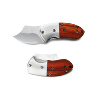 EDC Outdoor Bearing System Taschen werkzeuge Rutsch fester Holzgriff Kleine klappbare taktische Messer