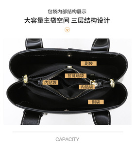 Women Trendy Soft Leather Letter <b>Shoulder</b> Hand <b>Bags</b> Ladies <b>Large</b> <b>Shoulder</b> <b>Bag</b> Messenger Handbag for Women - Product Image 4