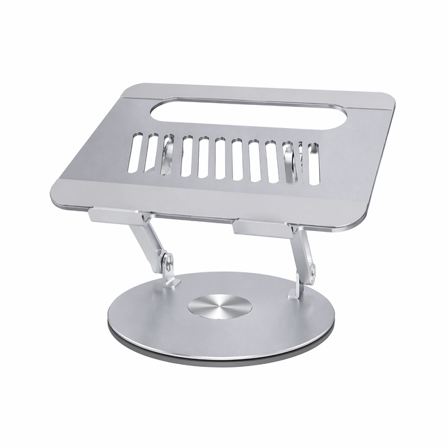 Hightop Adjustable Foldable Aluminum Alloy Laptop Stand for 10''-17'' Tablets New Desktop Supporter