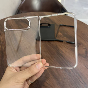 เคสใสกันกระแทก iPhone Duo Slim  วัสดุซิลิโคนเจลและพีซี ป้องกันการตก  แบบพับได้ - Product Image 1