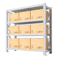 Rayonnages de stockage pour entrepôts de gros, capacité 500 kg par niveau, pour entrepôts agréés et usines OEM