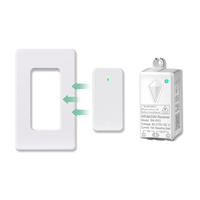 TUYA Interrupteur à distance intelligent et récepteur 10A pour prise de télécommande Interrupteur d'éclairage sans fil pour lumières 1000W