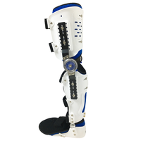 Orthèses de physiothérapie médicale respirantes, pliables et réglables pour l'immobilisation du pied et de la jambe et le soutien des fractures