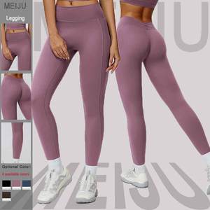 Vêtements <span class=keywords><strong>de</strong></span> gymnastique <span class=keywords><strong>Pantalon</strong></span> <span class=keywords><strong>de</strong></span> yoga taille haute <span class=keywords><strong>doublé</strong></span> polaire avec plis Leggings <span class=keywords><strong>de</strong></span> fitness pour femmes - Product Image 1