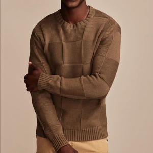 2025 <span class=keywords><strong>pull</strong></span> en tricot à carreaux pour hommes européens et américains-<span class=keywords><strong>pull</strong></span> à col rond Style <span class=keywords><strong>Vintage</strong></span> <span class=keywords><strong>pull</strong></span> d'hiver décontracté - Product Image 3