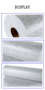 Tapis en <span class=keywords><strong>fibre</strong></span> <span class=keywords><strong>de</strong></span> <span class=keywords><strong>verre</strong></span> E-Glass CSM <span class=keywords><strong>de</strong></span> qualité supérieure 550 g/m² pour isolation thermique et perméabilité à l'air, service <span class=keywords><strong>de</strong></span> découpe pour panneaux muraux <span class=keywords><strong>de</strong></span> chambre froide - Product Image 3