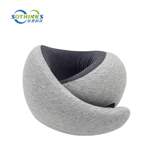 360 °   Almohada de Viaje Ajustable con Forma de Caracol, 100% Espuma Viscoelástica, Almohada Ergonómica de Soporte para el Cuello para Dormir en Avión, Auto y Oficina - Product Image 2
