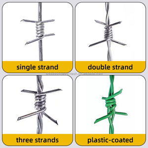 Clôture en fil barbelé galvanisé en acier inoxydable <span class=keywords><strong>pour</strong></span> la sécurité des frontières - Product Image 6