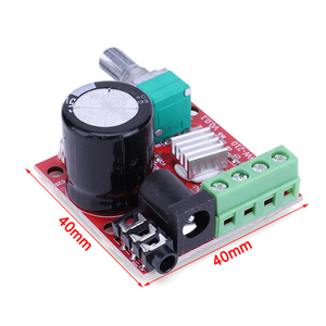 12V <span class=keywords><strong>Mini</strong></span> Hi-Fi PAM8610 âm thanh stereo khuếch đại ban 2x10w Dual Channel D Class - Product Image 4