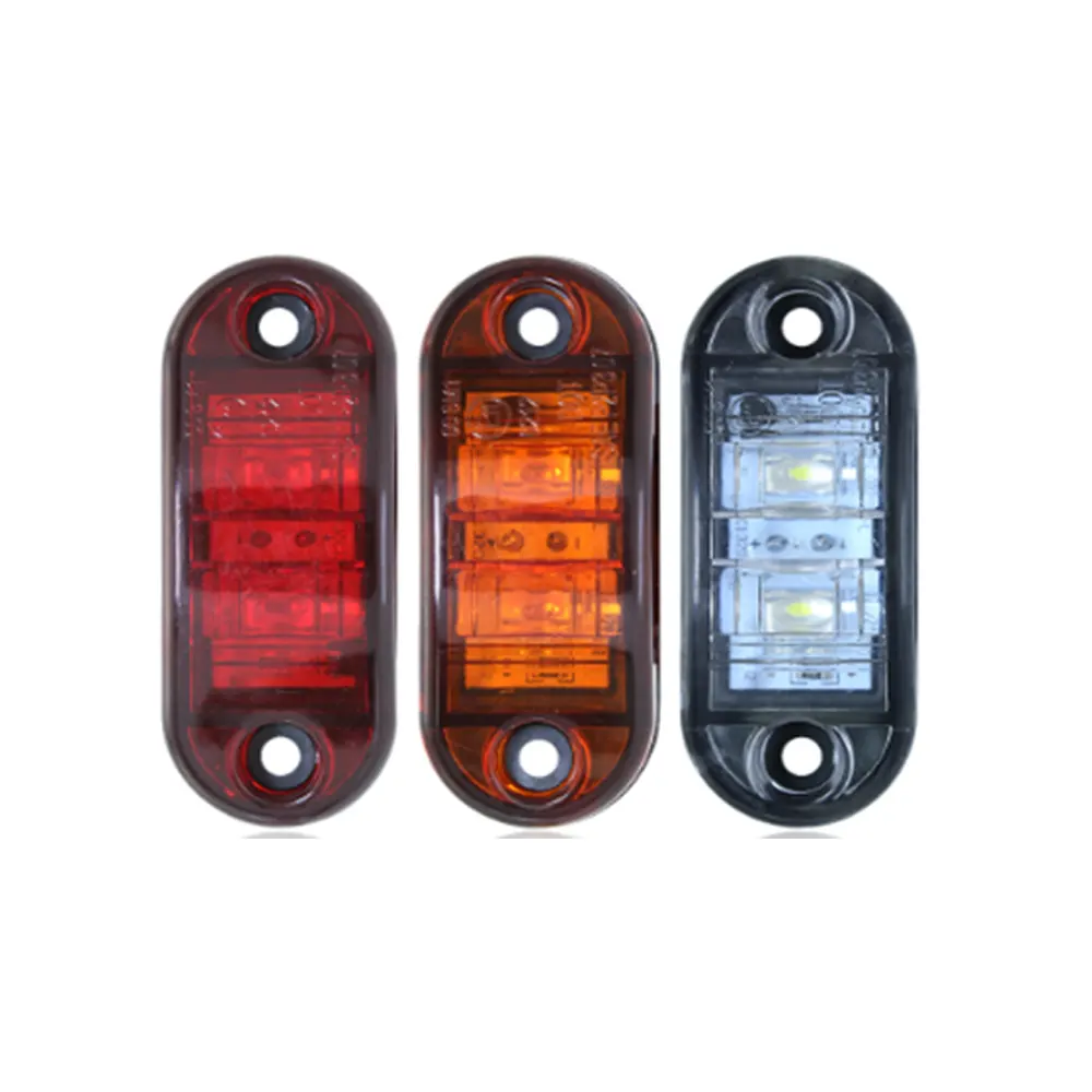 Feu clignotant arrière Led, 2 pièces, pour remorque de camion