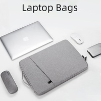 Portable 15.6 "sac pour ordinateur portable avec poignée hommes femmes étanche ordinateur portable étui de protection pour Macbook
