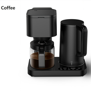 Cafetera inteligente portátil con riego por goteo, estilo moderno, eléctrica para hoteles, uso en la cocina, llenado semiautomático negro - Product Image 1