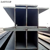Poutre en H en acier au carbone laminée à chaud ASTM A572 Gr.50 ASTM A992 GB/T11263 Q235 Q345 S235jr S275jr pour la découpe et le soudage de structures en acier