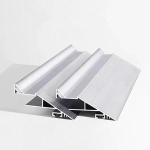 Profilé en aluminium LED moderne en forme de couronne pour plafond et mur Cove Valance Éclairage Plâtre Plafond Rétro-éclairé Bande Carrelage Accessoires - Product Image 2