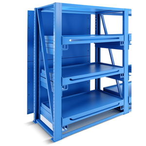 Fami System Ar Rear Wall <b>Shelf</b> <b>Unit</b> 1050x2210 Mm Blue Ral5012 Storage Solution - Product Image 3