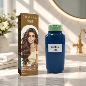 Shampooing Colorant Semi-Permanent Sans Sulfate à Base de Plantes Naturelles pour Cheveux Teints, Protection de la Couleur, Nourrissant et Fixateur – Marque Privée OEM - Product Image 1