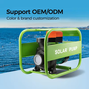 Portable 1HP 2HP 3HP 750W AC/DC 48Vdc-300Vdc High Pressure Centrifugal Surface <b>Solar</b> Water <b>Pump</b> - Product Image 2