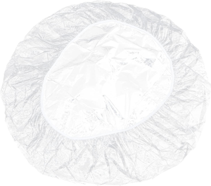PE Plastic Table Cover Clear Transparent Round Fitted PE Tablecloth, Elastic Edge, Waterproof Plastic Table Mat