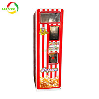 Nouvelle conception, vente chaude, machine à pop-corn entièrement automatique à monnayeur, à vendre