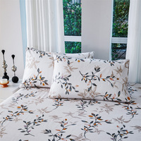 Fabricant chinois Wahed, ensemble de draps en coton imprimé 3D 200TC, bio, ajusté, pour toutes les saisons, literie, vente en gros d'usine, usage domestique
