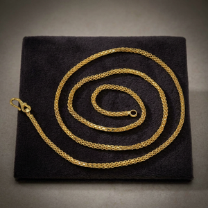 Collar de Cadena con Volantes Chapado en Oro de 14K, 18K, 24K al por Mayor, Diseño Moderno de Cadenas de Latón, Collares de Moda - Product Image 4