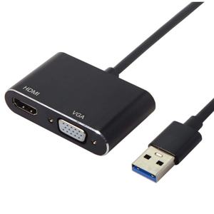 USB 3.0 HDTV 4K อะแดปเตอร์ VGA แปลงวิดีโอสำหรับ <span class=keywords><strong>Samsung</strong></span> Huawei โปรเจคเตอร์คอมพิวเตอร์แล็ปท็อป - Product Image 2