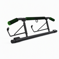 Barre de traction pliable pour usage domestique, fixation murale sans perçage, type crochet, pour une ou deux barres, adaptée aux portes intérieures