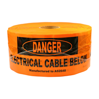 Cinta trazadora de marcador de alambre de acero inoxidable detectable subterráneo Cinta de advertencia resistente al desgarro Categoría de producto