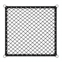 TN091 Filet d'escalade en polyester pour aire de jeux extérieure, sur mesure