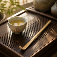 Ensemble de thé matcha artisanal en bois naturel, fouet et cuillère, ustensiles de cuisine en bambou, gadgets pour épices, accessoires de cuisine