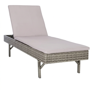 Chaises longues pliantes en osier modernes ARDENA ASL-059 pour une utilisation en extérieur dans les appartements, les hôtels, les villas - Origine Java centrale - Product Image 1