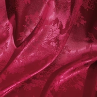 Tissu Jacquard Satiné Brocart Doux et Lisse Anti-Boulochage 100% Polyester pour Robes, Jupes, Coussins et Décoration Intérieure pour Filles et Garçons