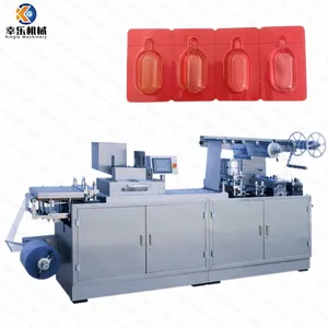 Multi-Function Machines Flat Plate Packing Paper Plastic Pack For Tablets Liquid Blister Packaging Machine