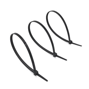 Кабельная стяжка нейлоновая самозатягивающаяся 2.7x250 мм, зеленая, высокопрочная, термостойкая, утолщенная, для крепления и фиксации кабелей - Product Image 2