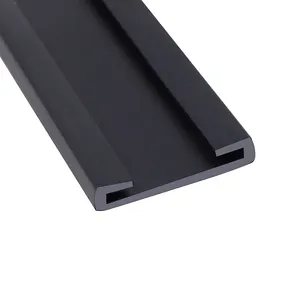 Aluminum Window Rubber Seal Strip Solid Rectangle Rubber Seal With High Tack Self-adhesive Tape Epdm Foam Rubber Weather