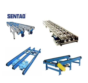 Production Line Assembly System Stainless Steel Speed Chain Conveyor
