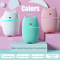 Mini humidificateur d'air ultrasonique, diffuseur d'huiles essentielles aromatiques, brumisateur USB, humidificateurs d'aromathérapie, purificateur d'air, diffuseur d'arômes