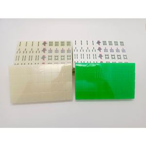 Customized Personalized Durable Lightweight Crystal Acrylic <b>Mahjong</b> Tiles 166pcs 30mm Mini Travel American <b>Mahjong</b> <b>Set</b> Custom - Product Image 6