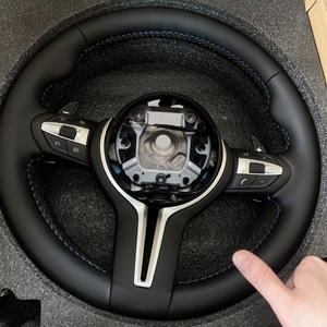 Volante deportivo M para <span class=keywords><strong>BMW</strong></span> M2 M3 M4 M5 M6 F30 F10 F35 F22 E46 E90 E92 F10 F30 F32 E60 F80 F Series Volante de coche - Product Image 2
