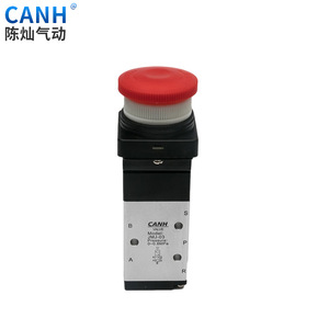 Soup Jmj Series Mechanical Valve 08G14 2 Position 3 Way Push Button Type For Air Reversal Use - Product Image 2