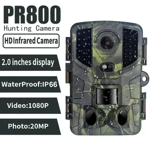 Caméra de chasse HD 1080P IR invisible GPS GSM 4G cloud video et photo