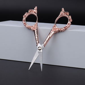 Tesoura De Costura Vintage De Aço Inoxidável De Alta Qualidade Tesoura De Corte De Tecido De Alfaiate Profissional - Product Image 6