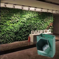 Panel Taman Vertikal Cerdas Eco Classic dengan Irigasi Otomatis, Bahan PP, Pot Bunga, Mudah Dipasang, Multifungsi untuk Rumah