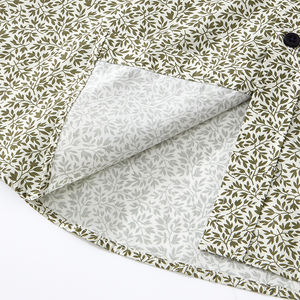 Chemise boutonnée décontractée à manches longues pour homme, 100 % coton popeline, imprimée numériquement, écologique, idéale pour le bureau et les affaires - Product Image 2