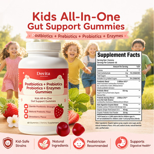 Gomitas Probióticas Prebióticas para Niños, 2 Mil Millones de UFC, Salud Intestinal e Inmunológica, Sin OMG, Venta al Por Mayor, B2B - Product Image 2